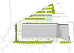 Conergy_Produktion Solarpanele Rangsdorf_Lageplan Tröger Architekten München 1/2